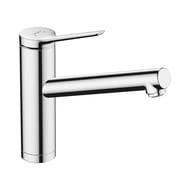 Смеситель Hansgrohe Zesis M33 1jet для кухни 160мм, для установки перед окном, хром 74805000