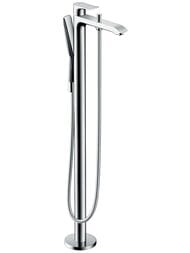 Смеситель Hansgrohe Metris 31471000 для ванны/душа, напольный, однозахватный, хром — миниатюра 1