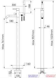 ��������� ��� ����� ��������� Remer Metrica MC08NZ, ������ ������������� PVD