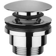 Донный клапан Paffoni ZSCA050CR 1 1/4" CLIC-CLAC с камерой перелива, хром