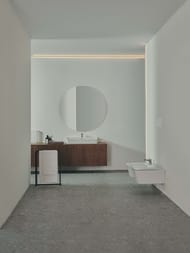 Биде подвесное Ideal Standard BLEND CUBE 360x540x250 со скрытым креплением, белое T368701