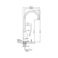 Смеситель для кухни VARION Armaturen DART 2247 51 3 однозахватный