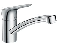 Смеситель Hansgrohe Logis 71837000 CoolStart для кухни однорычажный, поворотный излив