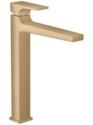 Смеситель Hansgrohe Metropol 32512140  для умывальника, с донным клапаном, 260мм, шлифов бронза — миниатюра 1