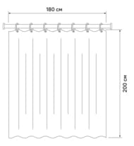 ����� ��� ������ ������� IDDIS 200�180��, ���������, Basic B63P218i11