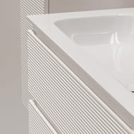 ����� ��� �������� SANCOS Folk (1195�445�500) ���������, 2 �����, ���������, Bianco FL120W