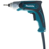 Дрель-шуруповерт MAKITA TD0100 ударный, сетевой 1/4", 230 Вт, 3600об/мин, 20-90мм