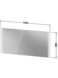 ������� Duravit XViu 1620�800 � ����������, ��������� �����������, ������, ������� XV70370B1B1