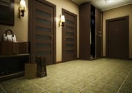 Керамогранитная плитка КЕРАМИН Бастион 4 (400х400х8) коричневая, глазурованная (кв.м.)