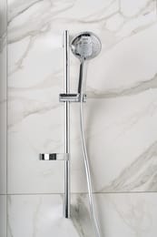 Душевой комплект Jacob Delafon Elite E32910-CP штанга 700 мм, шланг, лейка 110 мм, 3 режима, хром