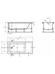 ����� ��������� Roca ELBA 160�75 ������������� 248619000