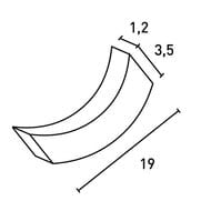 ������� ������� Orac Decor PX103A (190�35�12) ����� (��.)
