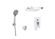 Сет Aquatek Вега 4 в 1 (AQ1046CR+AQ2081CR+AQ2454CR+AQ2010CR) AQ1072CR хром — миниатюра 1