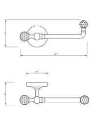Migliore Amerida ���������������, ����/SWAROVSKI ML.AMR-60.405.CR