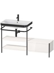 ������� � ��������� Duravit Happy D.2 Plus 1400�850�490 2 �����, ���� ������, ����� ��. HP4752O2222