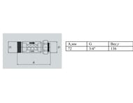 ���������� ������������ VALTEC 1-4�/���, 3/4" VT.FLC15.0.0