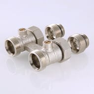 Узел для нижнего подключения радиатора VALTEC 3/4" (комплект) VT.345K.N.E04