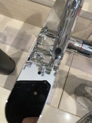 Уценка!Смеситель Gessi Emporio Via Bagutta 35801 однозахватный, для раковины, хром - уценка. — изображение 4