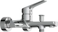 Смеситель для ванны/душа Cersanit FLAVIS 63035 настенный, однорычажный, хром