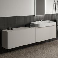 ���������� ��� ����� 240 Ideal Standard CONCA (2385x505x6) ������������, calacatta marble T4343DH