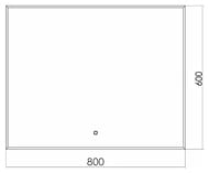 ������� Silver Mirrors ������-4 (800�600) LED-���������, ������, ������, ���� LED-00002326