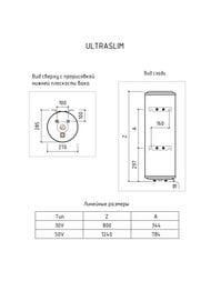   (Thermex) ULTRA SLIM IU 30 V (.) 30. 2,0 . ( 270)