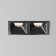 ������������ ���������� Maytoni Alfa LED (����� ���) DL043-02-10W4K-SQ-B-1, 4000K, 20��, 50�, IP20, LED, ������