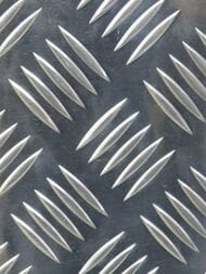 Лист алюминиевый Квинтет 1.2х1200х600 мм рифленый