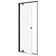 Душевая дверь RAVAK PIVOT PDOP1-80 (761-811х1900) распашная, стекло, черный+Transparent