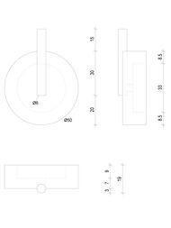 ������ Decor Walther STONE WHG ����: �����/���� 0972754