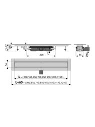   Alcaplast APZ115-550    L=550,  ,    