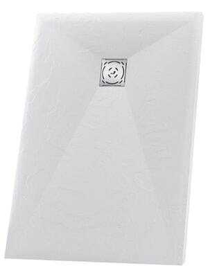 Душевой поддон RGW ST-0157W (700х1500х25) прямоугольный, иск. камень, белый 16152715-01