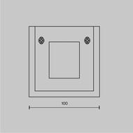 ��������� ���������� Maytoni Parma (�����) C155-WL-02-3W-W, 3000K, 6��, 120�, IP20, LED, �����