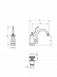 ��������� ��� ���� Migliore VIVALDI �������������, � ������ ��������, ���� ML.VIV-9923.CR