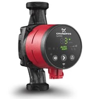 Насос циркуляционный GRUNDFOS New ALPHA2 32-40 180, с гайками, 99420016