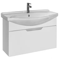 Тумба под умывальник Dreja Laguna 75 (720х310х500) подвесная, белая 99.0102