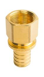 Соединитель STOUT 16x1/2"В, для сшитого полиэтилена, латунь, арт.SFA-0002-001612