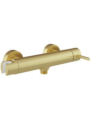 Смеситель для душа Aqueduto Cano CAN0750 настенный, однозахватный, без излива, шлифованное золото
