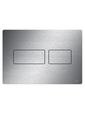 Клавиша смыва TECE Solid, двойной смыв, антивандальная, нерж. сталь, сатин, анти-отпечаток 9240434