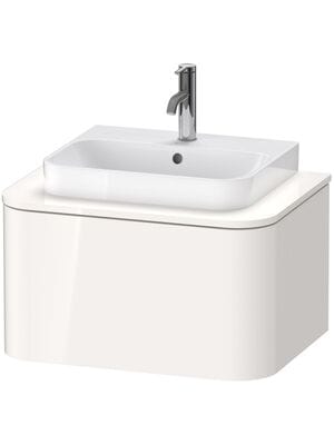 Тумба под раковину Duravit Happy D.2 Plus 650х354х480 1 ящик, белый глянец HP494002222