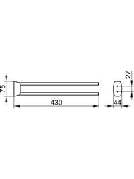 ������������������ Keuco City.2 430 ��, �������, ����������, ���������, ���� 02718010000
