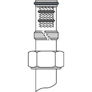 Концовка Jaga для пластиковой трубы, 50940.1216