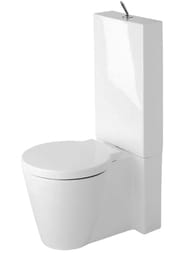 Унитаз-компакт DURAVIT STARCK 1 415х640х1045 6л, универсальный выпуск 0233090064+8727100005