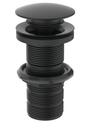 Ideal Standard Донный клапан E1483XG нажимной/push to open для умывальников, черный матовый