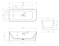 ����� �� ��������. ����� Abber Stein (1700x750) ����������,������� ���,����-���,��� ��� AS9621-1.7 L