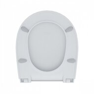 Сиденье для унитаза Iddis 005 полипропилен, плавное закрытие 005PPS3i31, цвет белый