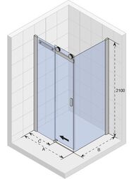 ������ ������� RIHO BALTIC GE0902600 (1600�900�2100) ���������� �����, ����/������ ���������� 8��