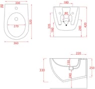 ���� ��������� ArtCeram File 2.0 360�520 �������, ���. ��� ���������, ����: ������ ���. FLB001 17 30