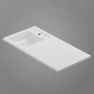Раковина над стиральной машиной AM.PM X-Joy (1000х500х130) левая, белый глянец M85AWPL1001WG