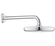 #Верхний душ Grohe Tempesta 26411000 круг, 210мм, 1 режим струи, кронштейн, хром